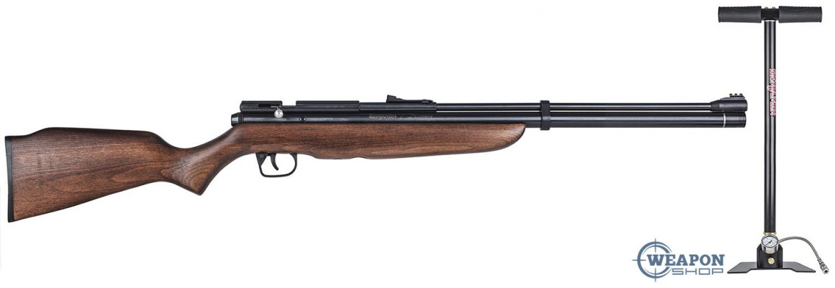Пневматическая винтовка PCP Crosman Benjamin Discovery BP1K77GP с насосом Пневматическая винтовка PCP Crosman Benjamin Discovery BP1K77GP с насосом
