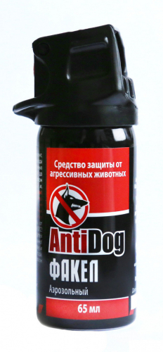 Газовые баллончики ''AntiDog Факел'' 65 мл. Газовые баллончики ''AntiDog Факел'' 65 мл.