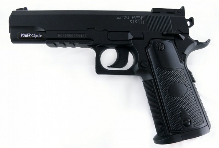 Пневматический пистолет STALKER S1911T Пневматический пистолет STALKER S1911T