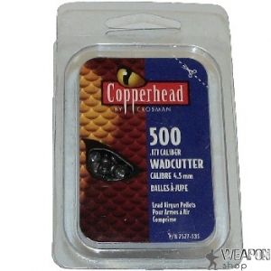 Пули пневматические Crosman Wadcutter 4,5мм 0,47г (500шт) Пули пневматические Crosman Wadcutter 4,5мм 0,47г (500шт)