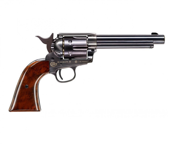 Пневматический револьвер Colt SAA 45 BB blued Пневматический револьвер Colt SAA 45 BB blued