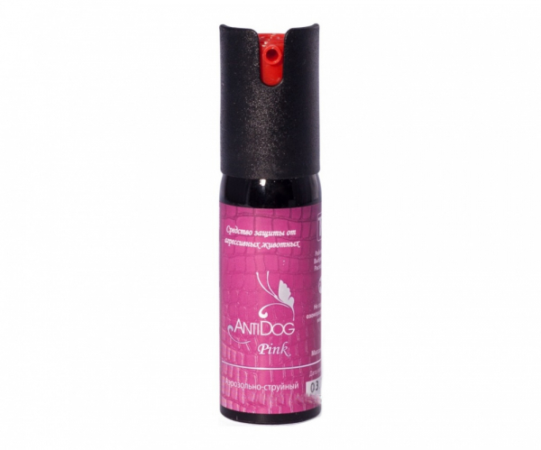 Газовые баллончики ''AntiDog Pink'' 25 мл. Газовые баллончики ''AntiDog Pink'' 25 мл.