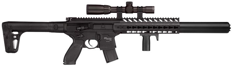 Пневматическая винтовка SIG Sauer MCX-177-BLK-S Пневматическая винтовка SIG Sauer MCX-177-BLK-S