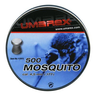 Пули пневматические Umarex Mosquito 4,5мм 0,46г (500шт) Пули пневматические Umarex Mosquito 4,5мм 0,46г (500шт)