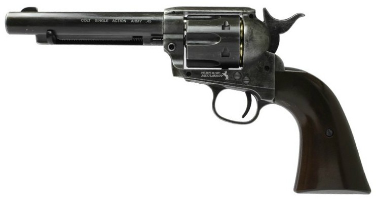 Пневматический пистолет Umarex Colt SAA 45 Pellet Antique Пневматический пистолет Umarex Colt SAA 45 Pellet Antique