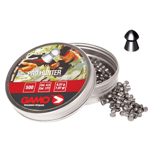 Пули пневматические GAMO Pro-Hunter 4,5мм 0,51г (250шт) Пули пневматические GAMO Pro-Hunter 4,5мм 0,51г (250шт)