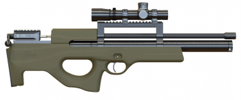 Пневматическая винтовка PCP ATAMAN ML15 Булл-Пап (Soft-Touch Оливковый) 5.5