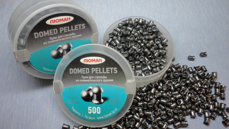 Пули пневматические Люман Domed Pellets 4,5мм 0,57г (500шт) Пули пневматические Люман Domed Pellets 4,5мм 0,57г (500шт)