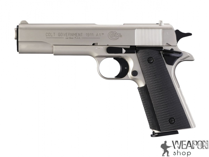 Пневматический пистолет Umarex Colt Government 1911 A1 Nickel Пневматический пистолет Umarex Colt Government 1911 A1 Nickel