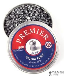 Пули пневматические Crosman Premier Hollow Point 4,5мм 0,51г (500шт) Пули пневматические Crosman Premier Hollow Point 4,5мм 0,51г (500шт)