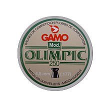 Пули пневматические GAMO Olimpic 4,5мм 0,49г (250шт) Пули пневматические GAMO Olimpic 4,5мм 0,49г (250шт)